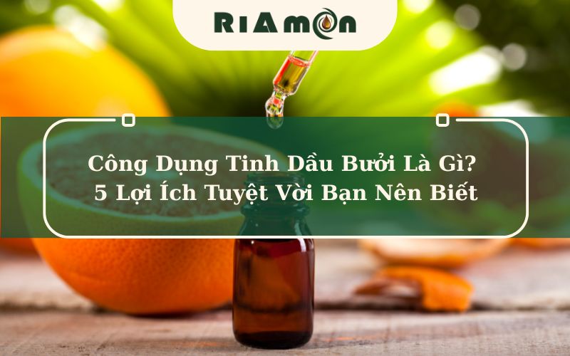 Công Dụng Tinh Dầu Bưởi Là Gì? 5 Lợi Ích Tuyệt Vời Bạn Nên Biết