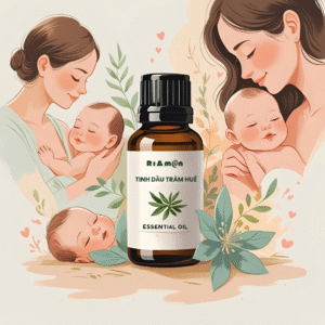 Cách sử dụng tinh dầu tràm huế chô bé