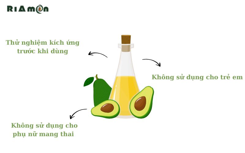 Những lưu ý khi sử dụng tinh dầu bơ