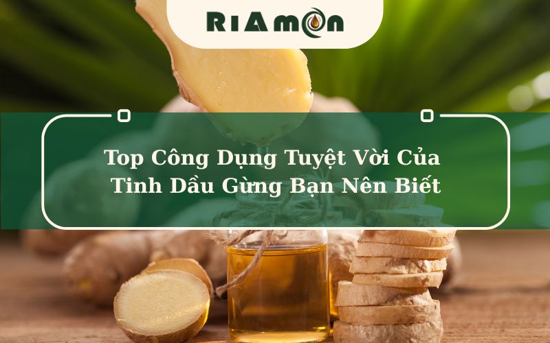 Top Công Dụng Tuyệt Vời Của Tinh Dầu Gừng Bạn Nên Biết (1)