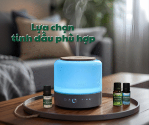 Lựa chọn tinh dầu phù hợp dùng trong máy xông